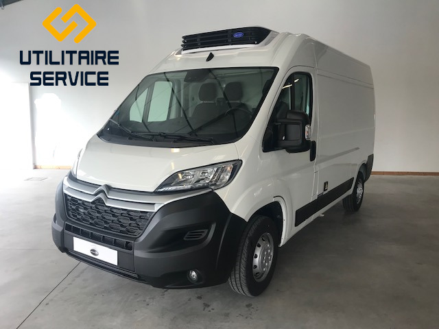 Fourgon Citroën Jumper frigorifique groupe froid carrier, véhicule utilitaire léger